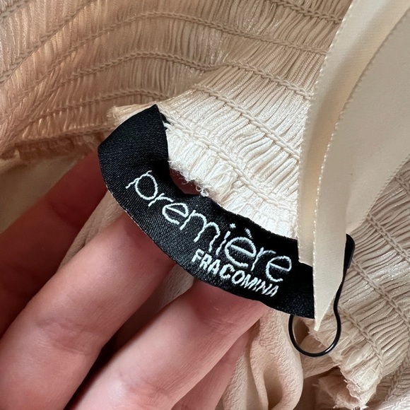 FRACOMINA SMGIOVANNA VanillaCream Dress – NWT, Size M - Picture 8 of 8